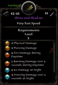 Shine and shadow stats