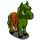 Green Saddle Mini Horse-icon