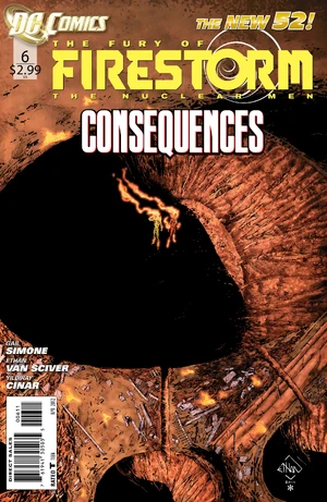 Cover for Fury of Firestorm #6