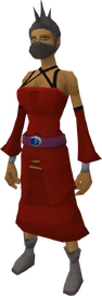 Spiny helmet equipped
