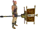 Clan vexillum (trophy) equipped