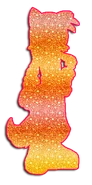 Timmy silhouette Glitter