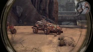 Shrouded vehicle 1