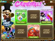 Carnival Booth Inside