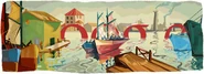 Google Quinquela Martín's 122nd Birthday