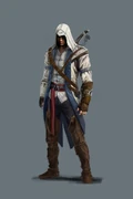 Assassin's Creed 3 - Connor concept art by Lewa