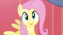 Fluttershy being cute and happy S2E19