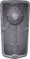 Steel sq shield detail