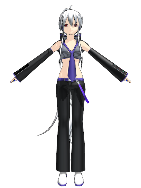 Haku Yowane (Kio) - MikuMikuDance Wiki