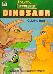 Dinosaur coloring book 1979
