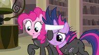 Pinkie Pie and Twilight concerned S2E20