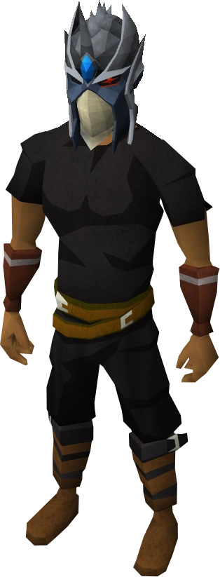 Full slayer helmet equipped