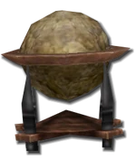 Sea globe transparent