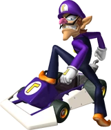 Waluigi Artwork (Mario Kart DS)