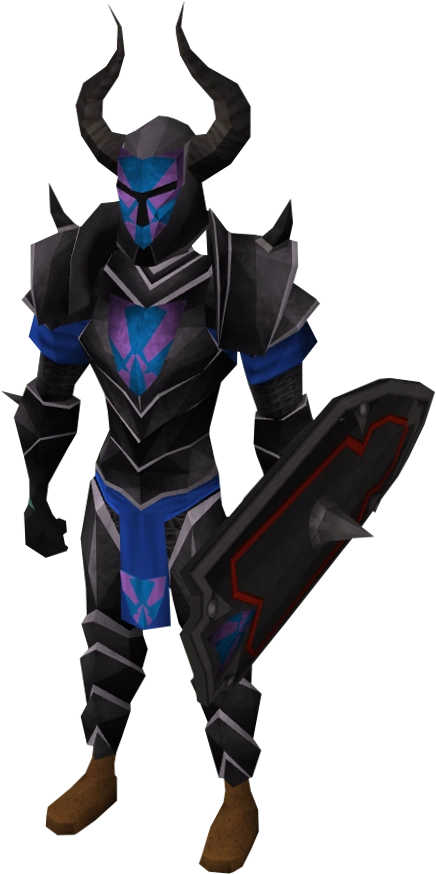 Black armour (h2) (lg) equipped