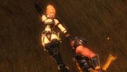 Rachel saves ryu