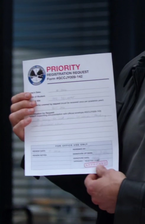 Priority registration