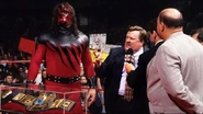 Kane's first day as wwf champion