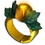 Golden Scara Ring