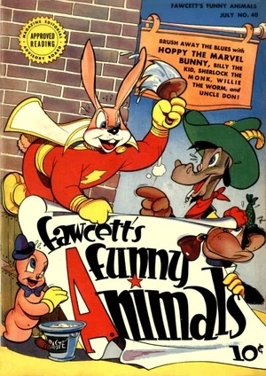 Cover for Fawcett's Funny Animals #40