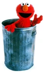 Elmo-Trashcan