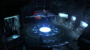Batman arkham city batcave