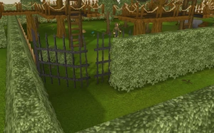 Village entrance old