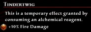 Tindertwig effect