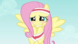 Fluttershy blushing smile S2E22