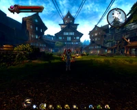 Gravehal keep courtyard complete