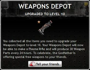 Weapons Depot Level 10