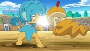 EP734 Scraggy vs. Simipour