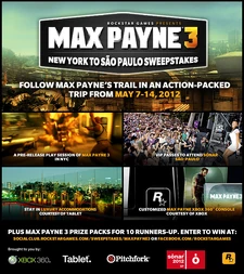 MP3 Follow Max Payne's Trail Sweepstakes