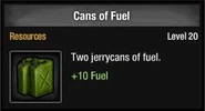Cans of Fuel