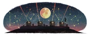 Google 13th Anniversary of the 4 Unit VLT Telescope