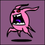 Avatar Caricatura Horror Rosa