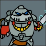 Avatar Caricatura Caballero Gris