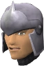 Steel helm chathead