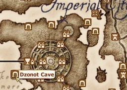 Dznot Cave Map