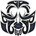 Tattoo maori face copy