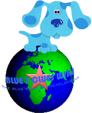 Blues Clues Wiki Earth logo
