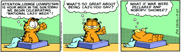National Lazy Week