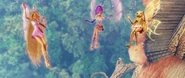 Flora, Tecna y Stella Mini Winx 3D