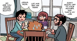 Kim's parents