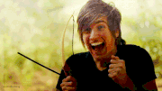 Excited peeta gif