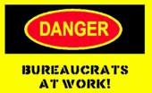 Danger-label-yellow bureaucrats
