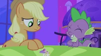 Spike smiling S2E25