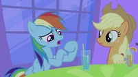 Rainbow Dash talking S2E25