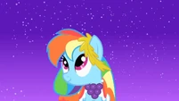 Rainbow Dash's part begins S1E26