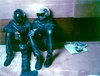 Daft Punk sitting